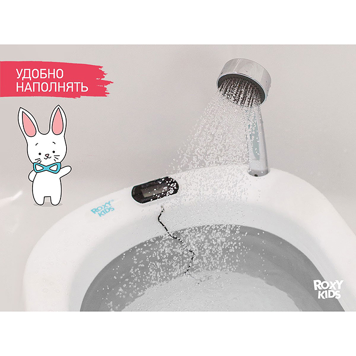 Фото к товару Ванночка складная, серая Ванночка складная, серая