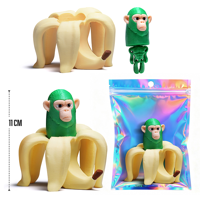 Игрушка-антистресс 00-7180 "Обезьянка в банане" Игрушка-антистресс 00-7180 "Обезьянка в банане"