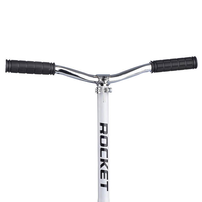 Фото к товару Самокат 2-х колесный ROCKET,колеса PU/ 145 мм,ABEC 7, белый Самокат 2-х колесный ROCKET,колеса PU/ 145 мм,ABEC 7, белый