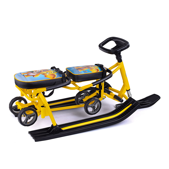 Фото к товару Игрушка Снегокат детский 507 "TWINS BABY Wheel" для двоих (Слоненок) Игрушка Снегокат детский 507 "TWINS BABY Wheel" для двоих (Слоненок)