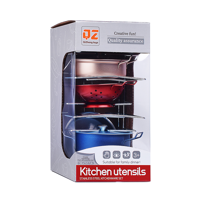 Фото к товару Игровой набор "Посуда" BX-01B в коробке Игровой набор "Посуда" BX-01B в коробке