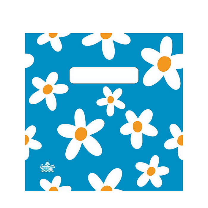 Пакет "Ромашки на счасть" вырубной