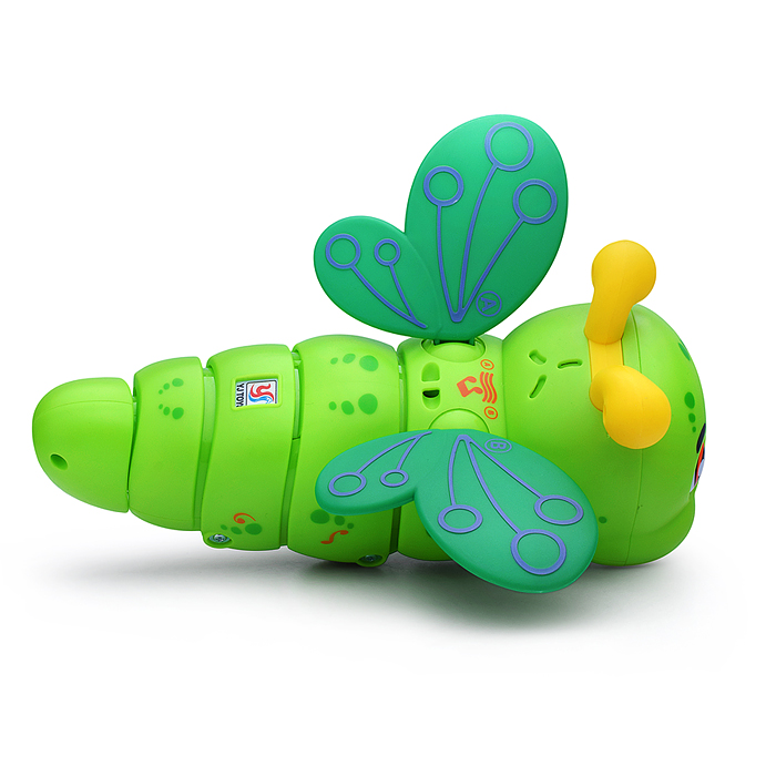 Фото к товару Интерактивная игрушка YJ-3045 "Гусеница" в коробке Интерактивная игрушка YJ-3045 "Гусеница" в коробке