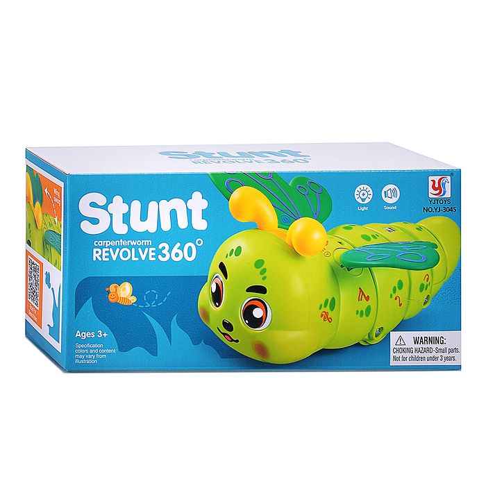 Фото к товару Интерактивная игрушка YJ-3045 "Гусеница" в коробке Интерактивная игрушка YJ-3045 "Гусеница" в коробке