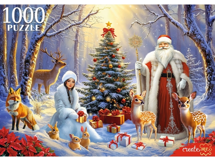 Пазлы 1000 "Праздник в лесу"