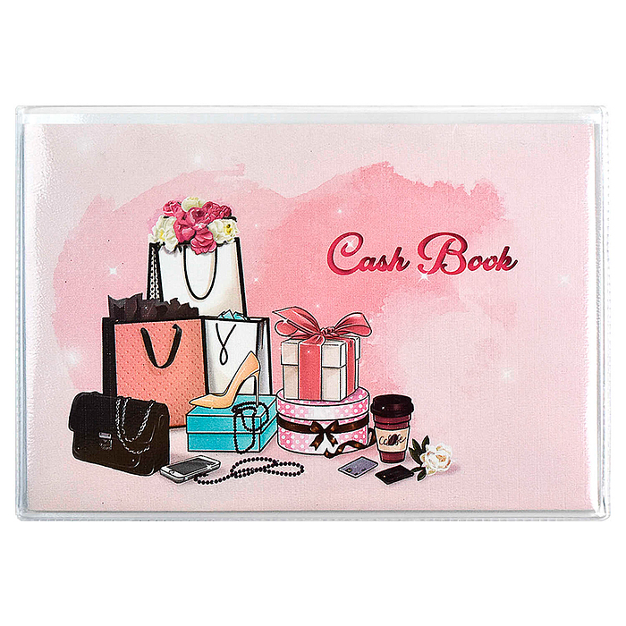 Записная книжка 32л. "Cash book" "Подарки" 152х107 мм, мягкий переплёт (2 скобы)