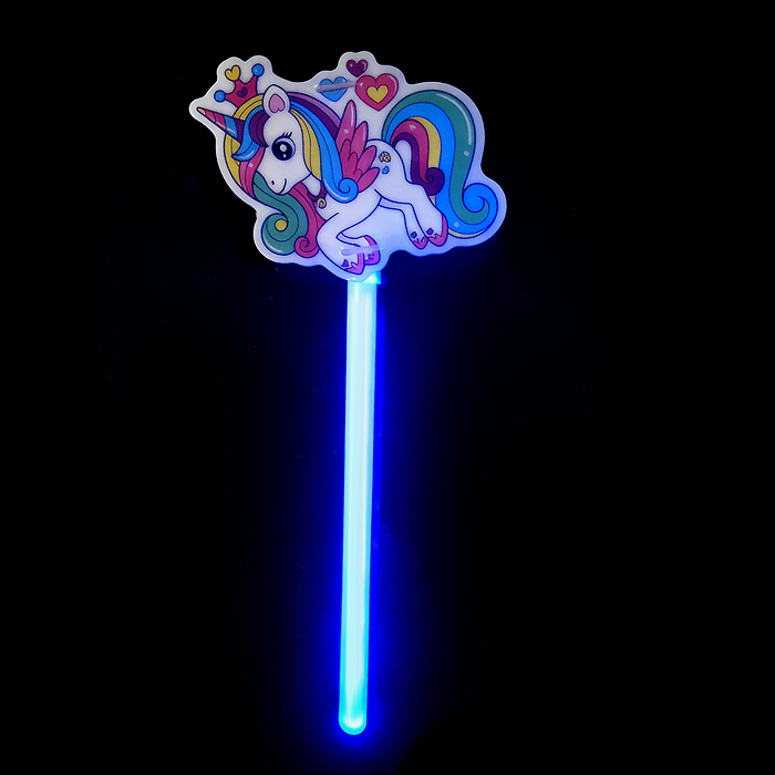 Фото к товару Светящаяся палочка 00-6965 "Единорог" Светящаяся палочка 00-6965 "Единорог"