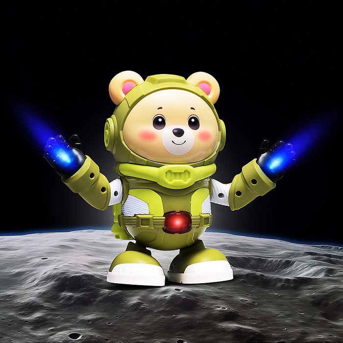 Фото к товару Медведь RS-9048C "Космонавт" поёт и танцует, в коробке Медведь RS-9048C "Космонавт" поёт и танцует, в коробке