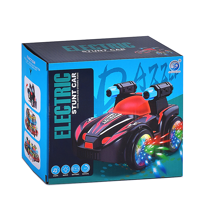 Машина JYD1196A-1 "Светлячок" на батарейках, в коробке