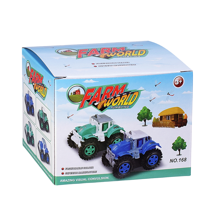 Машина-перевертыш 168 "Трактор" в коробке