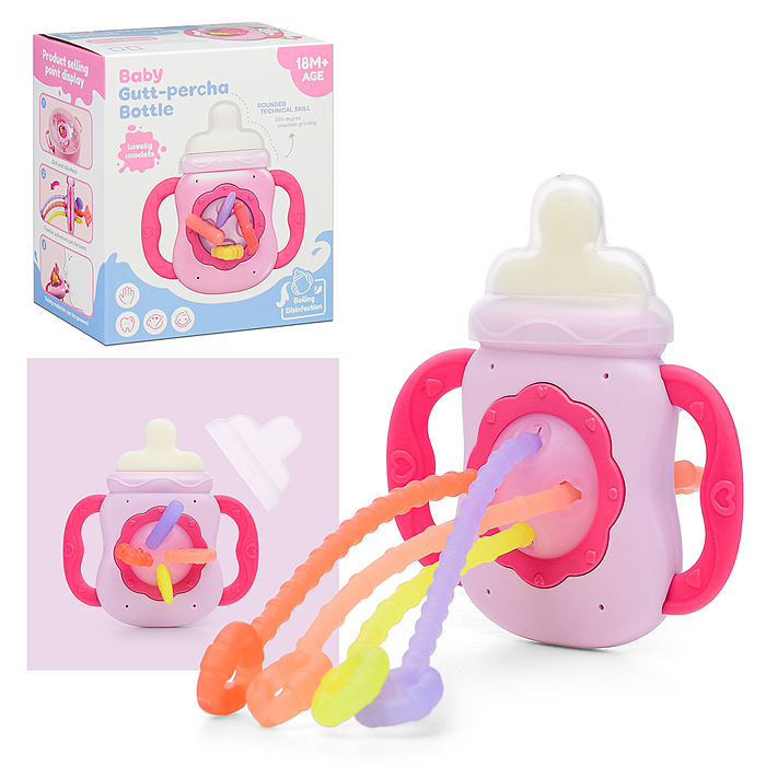 Игрушка грызунок 651 "Бутылочка" в коробке