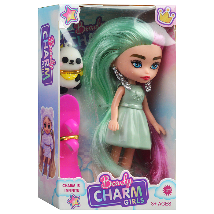 Кукла BB119A-6 "Sharm girl. Виолетта" с питомцем и аксессуарами, в коробке