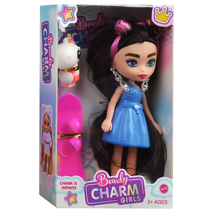 Кукла BB119A-6 "Sharm girl. Виолетта" с питомцем и аксессуарами, в коробке