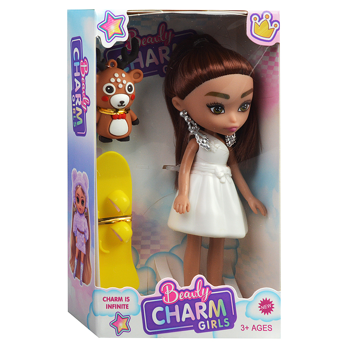 Кукла BB119A-6 "Sharm girl. Виолетта" с питомцем и аксессуарами, в коробке