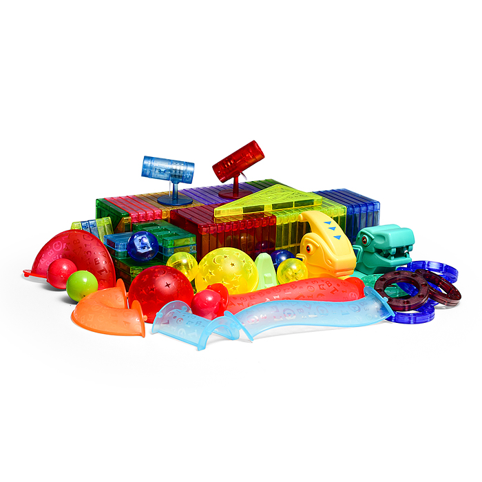 Конструктор HD129A-1 магнитный "Динозавры" (178 дет.)