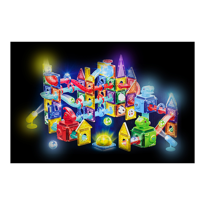 Конструктор HD129A-1 магнитный "Динозавры" (178 дет.)