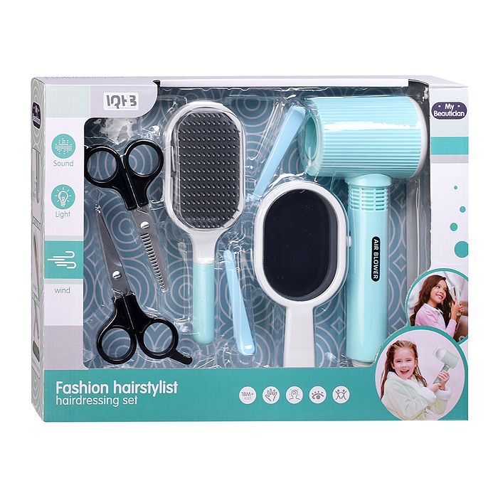 Фото к товару Набор стилиста A2009-3 "Самая красивая" в коробке Набор стилиста A2009-3 "Самая красивая" в коробке