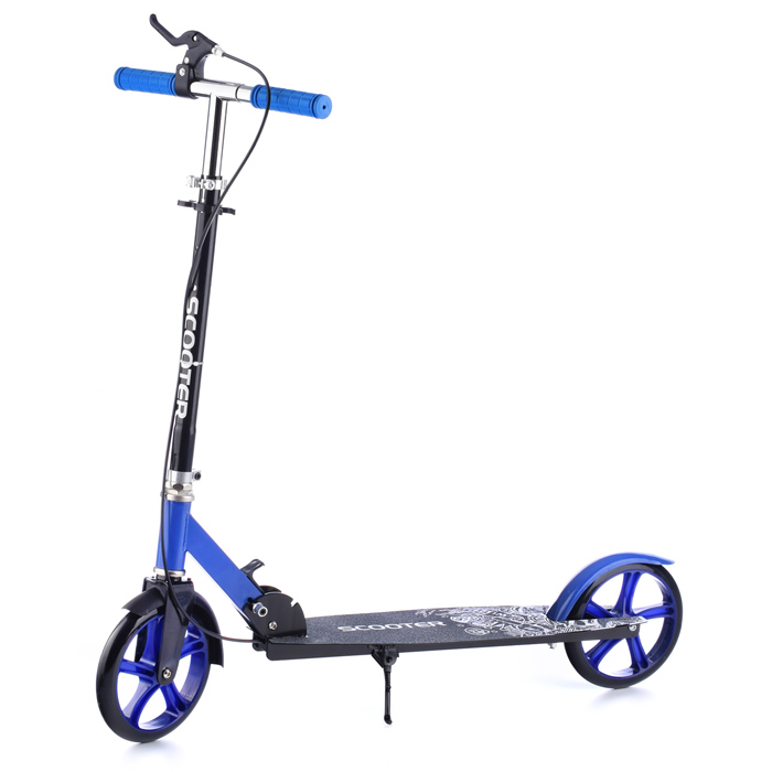 Фото к товару Самокат U038455Y 2-х кол., синий, PU/ 200 мм, ABEC 7, в коробке Самокат U038455Y 2-х кол., синий, PU/ 200 мм, ABEC 7, в коробке