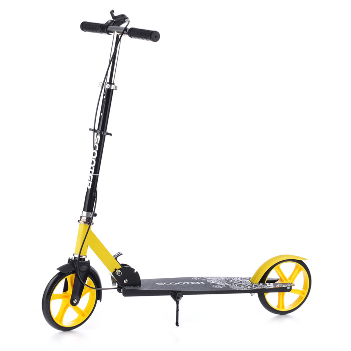 Фото к товару Самокат U038455Y 2-х кол., желтый, PU/ 200 мм, ABEC 7, в коробке Самокат U038455Y 2-х кол., желтый, PU/ 200 мм, ABEC 7, в коробке