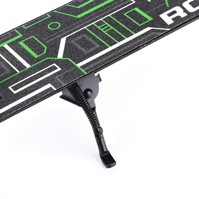 Фото к товару Самокат 2-х колесный ROCKET,колеса PU/ 145 мм,ABEC 7, зеленый Самокат 2-х колесный ROCKET,колеса PU/ 145 мм,ABEC 7, зеленый