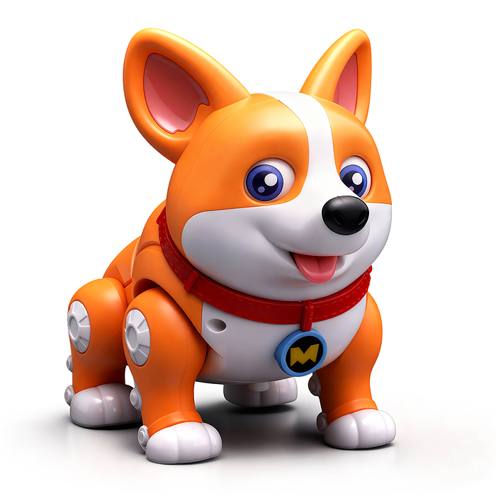 Фото к товару Собака 333-8 "Ричи" на батарейках, в коробке Собака 333-8 "Ричи" на батарейках, в коробке