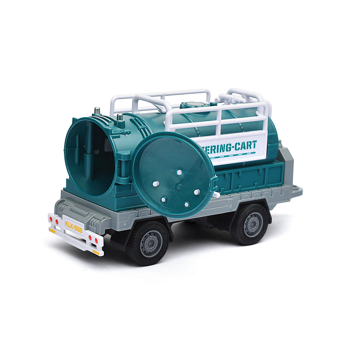 Машина KLX900-57 "Вилочный погрузчик" с автоцистерной (свет, звук) в коробке 