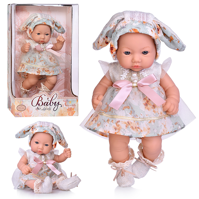 Пупс QS83182-1 "Стелла" с аксессуарами, в коробке