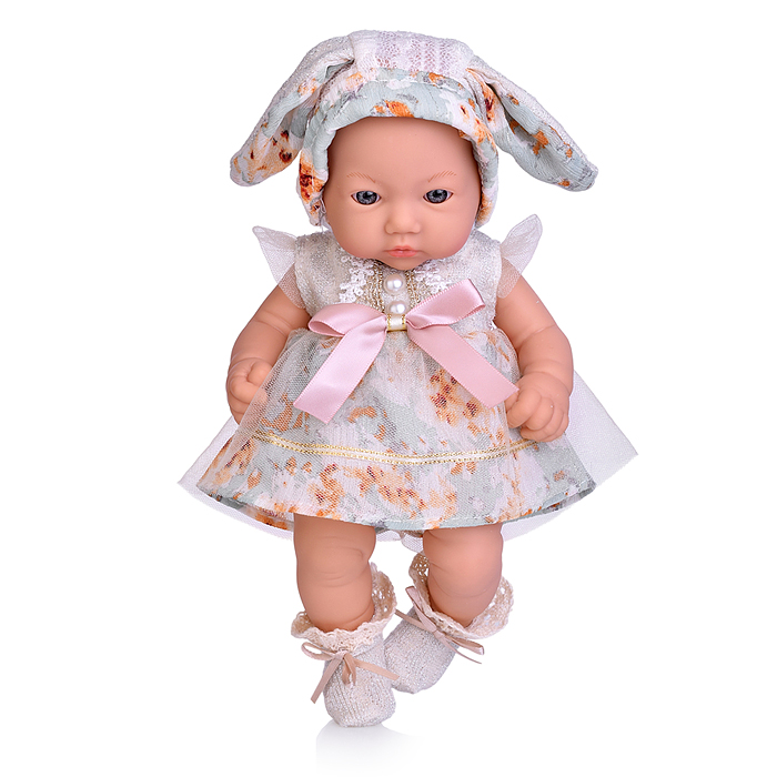 Фото к товару Пупс QS83182-1 "Стелла" с аксессуарами, в коробке Пупс QS83182-1 "Стелла" с аксессуарами, в коробке