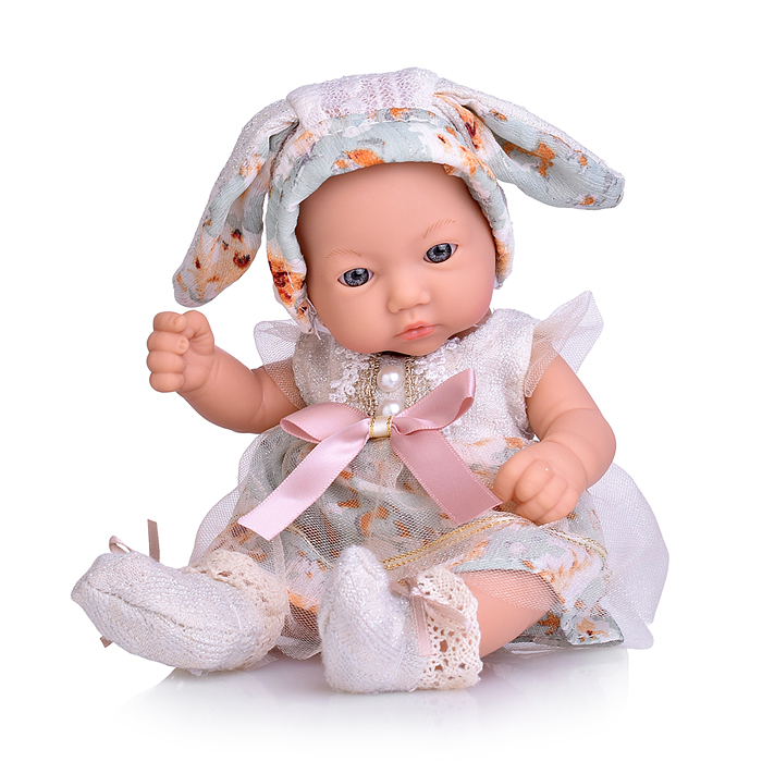 Фото к товару Пупс QS83182-1 "Стелла" с аксессуарами, в коробке Пупс QS83182-1 "Стелла" с аксессуарами, в коробке