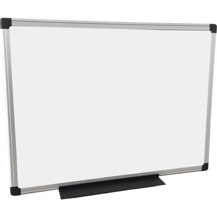 Доска магнитно-маркерная c алюминиевой рамой, белая "Highline" 600x900 мм, МДФ основа