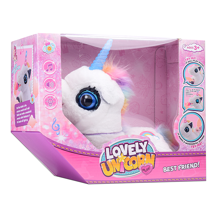 Фото к товару Лошадка 00-7291 "Сказочный единорог" (поет, пьет молоко, издает звуки) в коробке Лошадка 00-7291 "Сказочный единорог" (поет, пьет молоко, издает звуки) в коробке