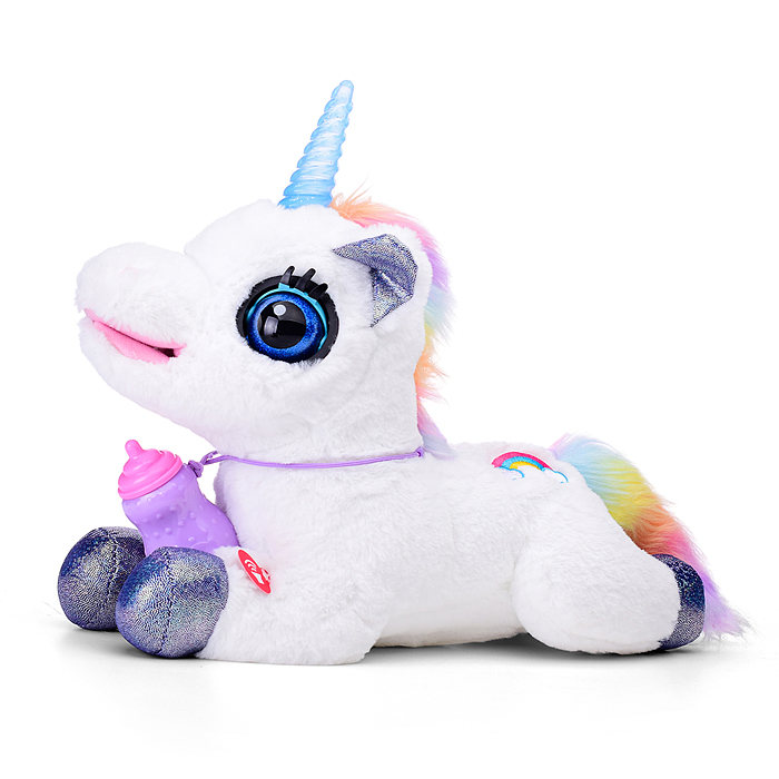 Фото к товару Лошадка 00-7291 "Сказочный единорог" (поет, пьет молоко, издает звуки) в коробке Лошадка 00-7291 "Сказочный единорог" (поет, пьет молоко, издает звуки) в коробке