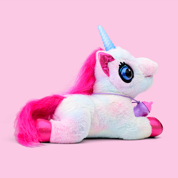 Фото к товару Лошадка 00-7291 "Сказочный единорог" (поет, пьет молоко, издает звуки) в коробке Лошадка 00-7291 "Сказочный единорог" (поет, пьет молоко, издает звуки) в коробке