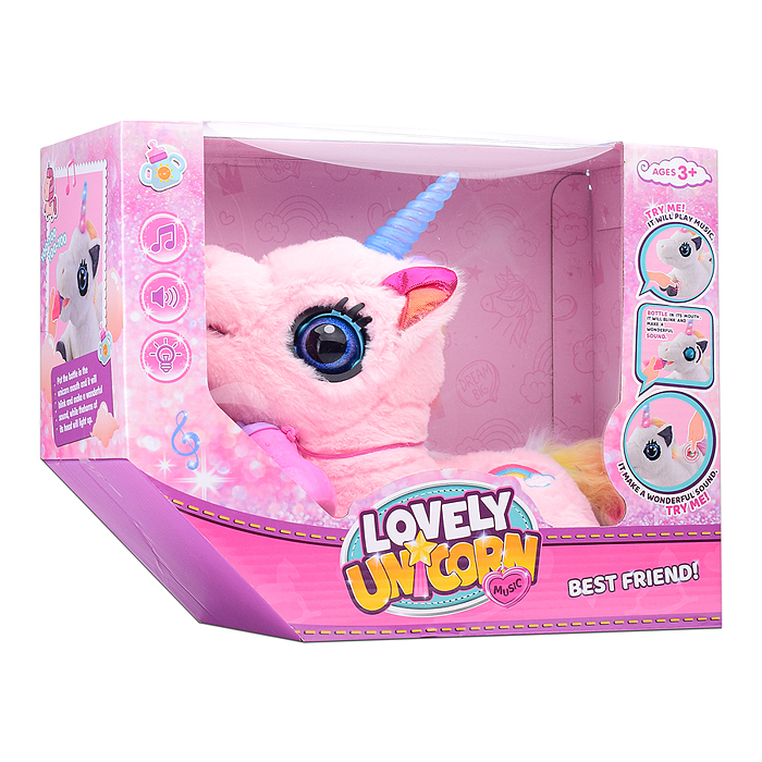 Фото к товару Лошадка 00-7291 "Сказочный единорог" (поет, пьет молоко, издает звуки) в коробке Лошадка 00-7291 "Сказочный единорог" (поет, пьет молоко, издает звуки) в коробке