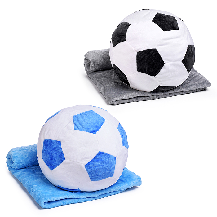 Мягкая игрушка "Мягкий мяч" М1561 с пледом (110х150)