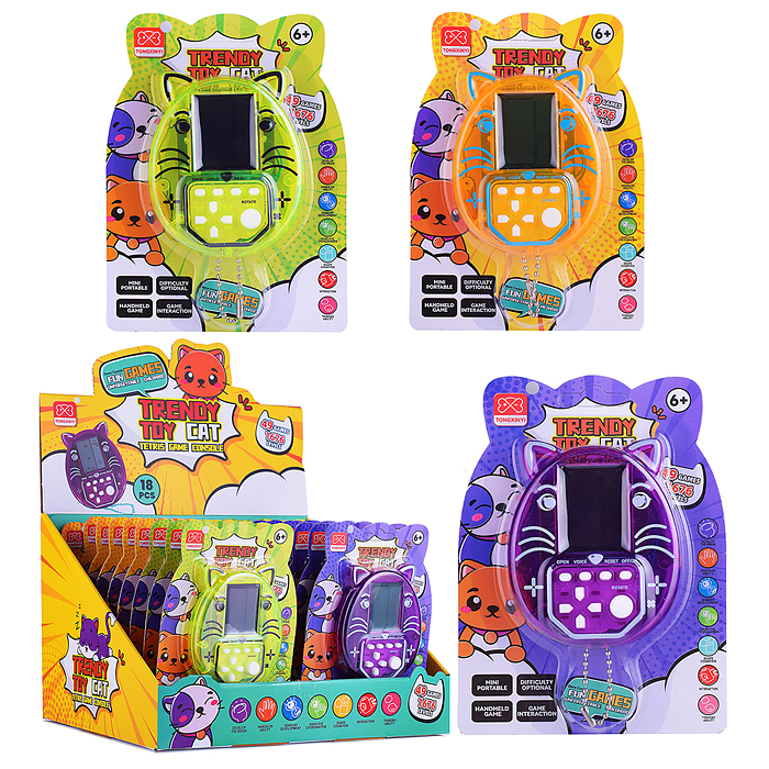 Игра электронная XY9052A "Мой котик" в коробке