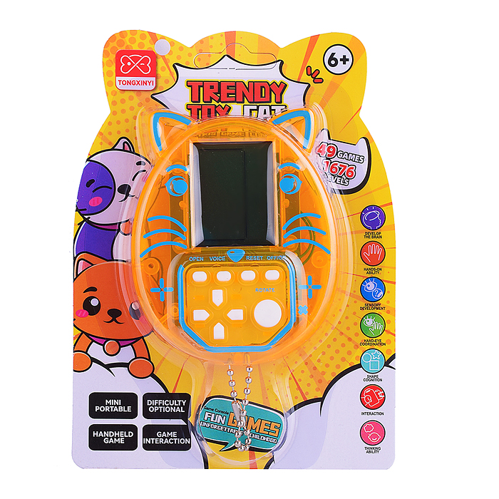 Фото к товару Игра электронная XY9052A "Мой котик" в коробке Игра электронная XY9052A "Мой котик" в коробке