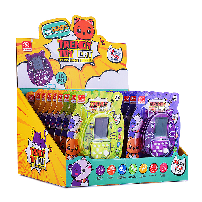 Фото к товару Игра электронная XY9052A "Мой котик" в коробке Игра электронная XY9052A "Мой котик" в коробке