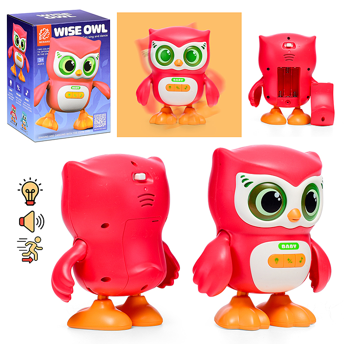 Интерактивная игрушка S-004A "Сова" в коробке Интерактивная игрушка S-004A "Сова" в коробке