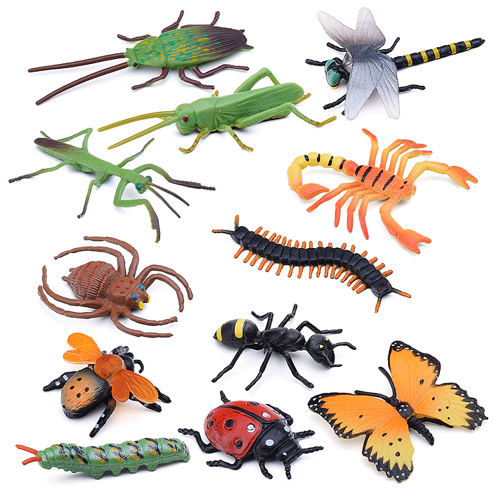 Насекомое JS20-6 в ассортименте, в коробке Насекомое JS20-6 в ассортименте, в коробке
