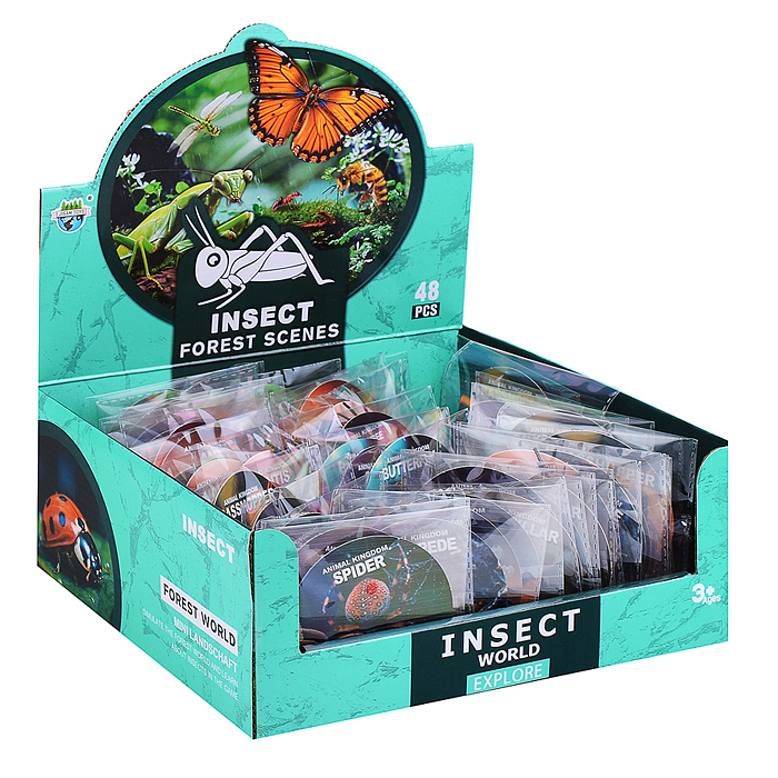 Фото к товару Насекомое JS20-6 в ассортименте, в коробке Насекомое JS20-6 в ассортименте, в коробке