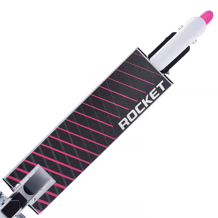 Фото к товару Самокат 2-х колесный ROCKET,колеса PU/ 125 мм,ABEC 7, розовый Самокат 2-х колесный ROCKET,колеса PU/ 125 мм,ABEC 7, розовый