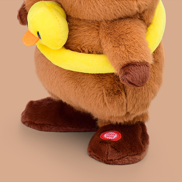 Фото к товару Капибара 00-7292 "Отдых на пляже" (ходит, поёт) в коробке Капибара 00-7292 "Отдых на пляже" (ходит, поёт) в коробке