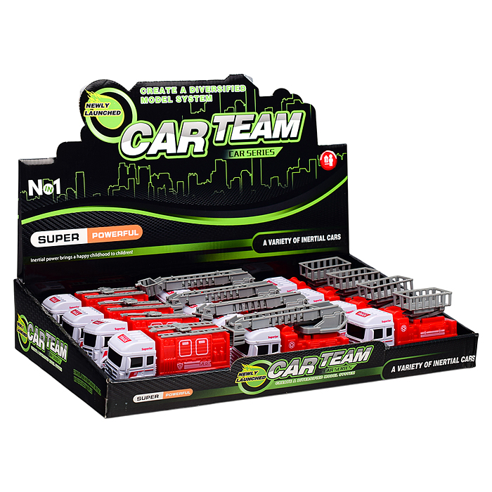 Машина BHX699-8А "Пожарная" в коробке