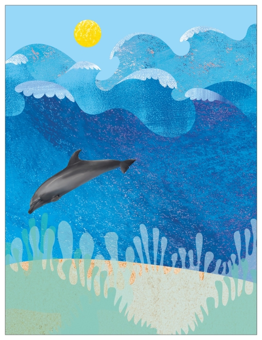 Фотонаклейки. В море