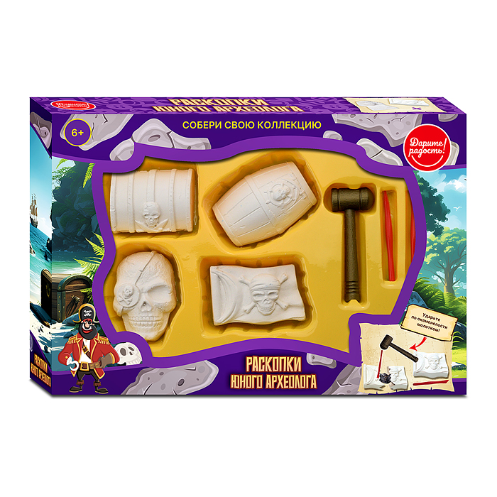 Раскопки UT0277-2 "Раскопки юного археолога" в коробке