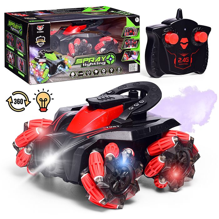 Фото к товару Машина SY056A "Трюк" р/у, 27 MHz, в коробке Машина SY056A "Трюк" р/у, 27 MHz, в коробке