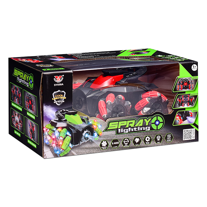 Фото к товару Машина SY056A "Трюк" р/у, 27 MHz, в коробке Машина SY056A "Трюк" р/у, 27 MHz, в коробке