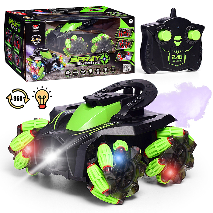 Фото к товару Машина SY056A "Трюк" р/у, 27 MHz, в коробке Машина SY056A "Трюк" р/у, 27 MHz, в коробке