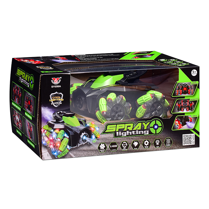 Фото к товару Машина SY056A "Трюк" р/у, 27 MHz, в коробке Машина SY056A "Трюк" р/у, 27 MHz, в коробке